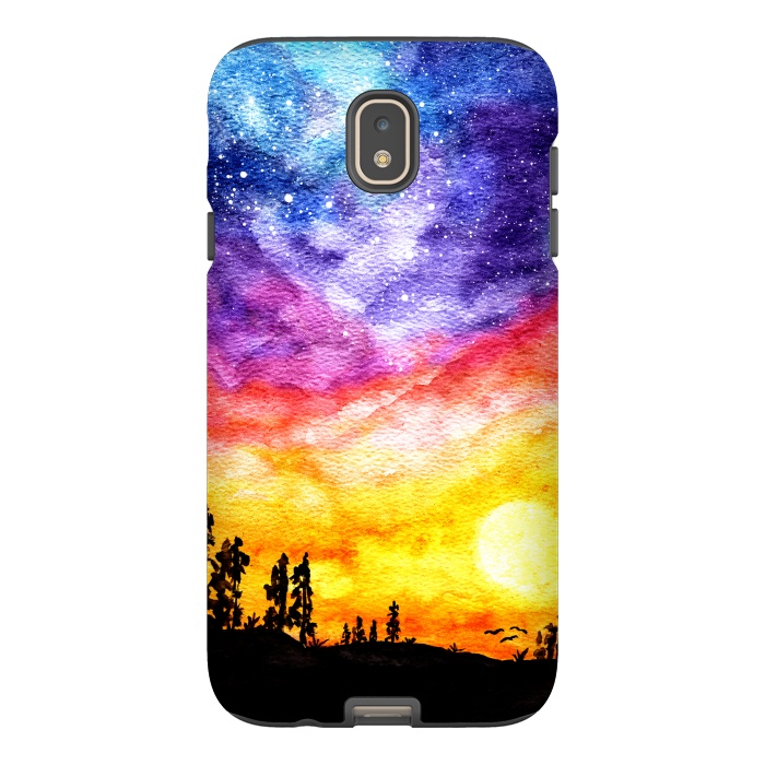 Galaxy J7 StrongFit Galaxy Sunset Dream  by Tigatiga