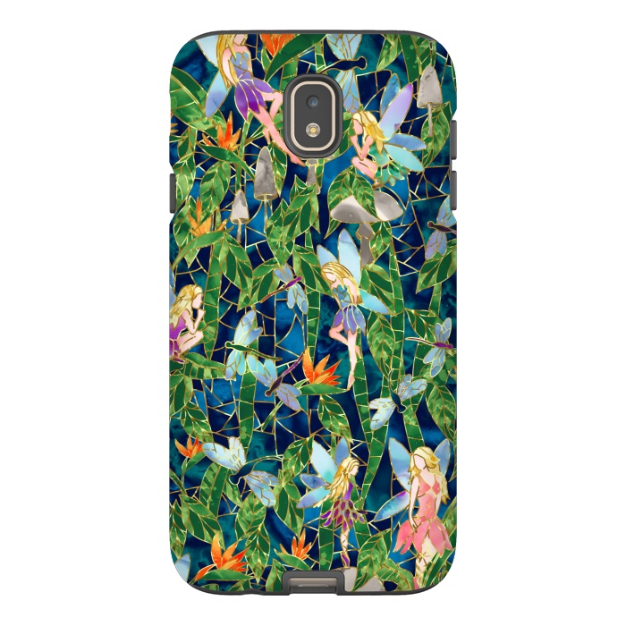 Galaxy J7 StrongFit Emerald Forest Fairies by gingerlique