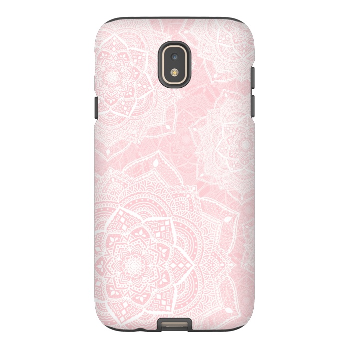 Galaxy J7 StrongFit Pink mandalas by Jms