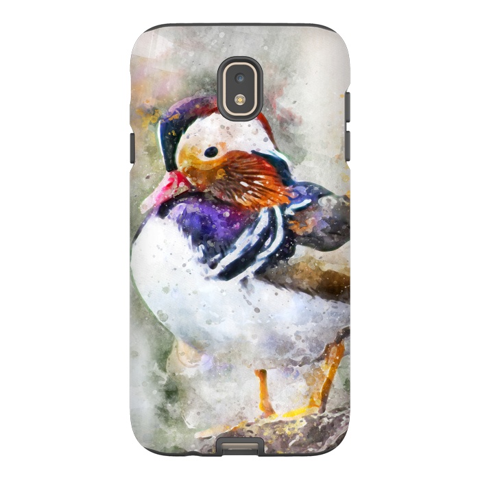 Galaxy J7 StrongFit Mandarin Duck by Creativeaxle