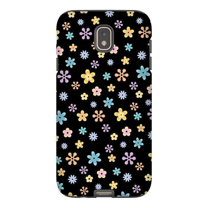 Galaxy J7 StrongFit Flowers by Laura Nagel