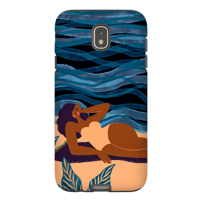 Galaxy J7 StrongFit Eve at the Beach - Tanning Girl  by  Utart
