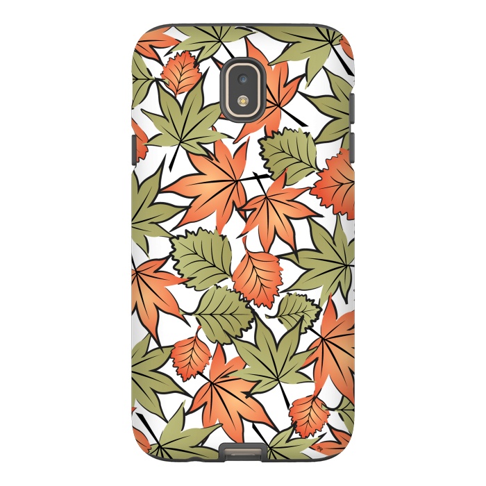 Galaxy J7 StrongFit Autumne leaves pattern by Martina