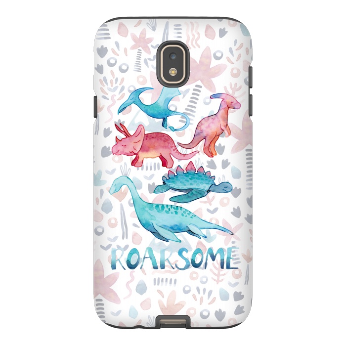 Galaxy J7 StrongFit Roarsome Dino's by gingerlique