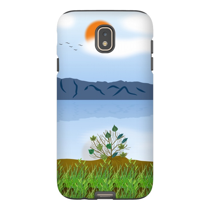 Galaxy J7 StrongFit Morning Glory by Creativeaxle