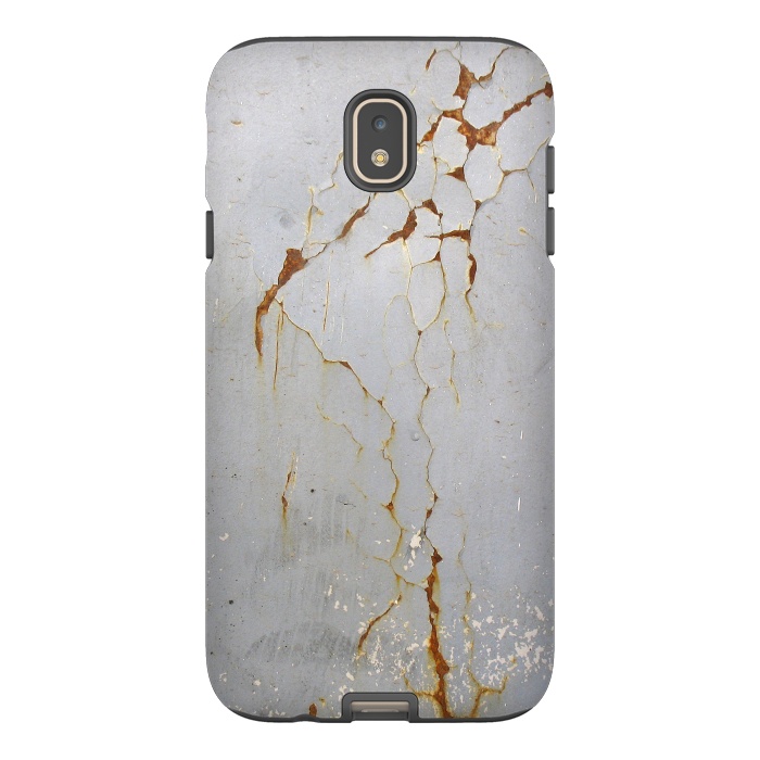 Galaxy J7 StrongFit Rust Cracks On Metal Surface by Andrea Haase