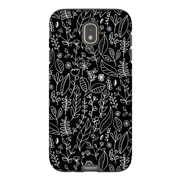 Galaxy J7 StrongFit Licorice Nature Doodle  by Tigatiga