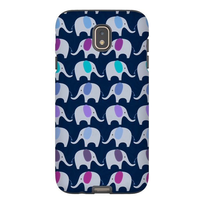 Galaxy J7 StrongFit Marching Elephants by Noonday Design