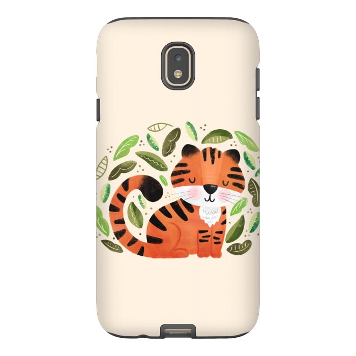Galaxy J7 StrongFit Tiger Cutie by Noonday Design