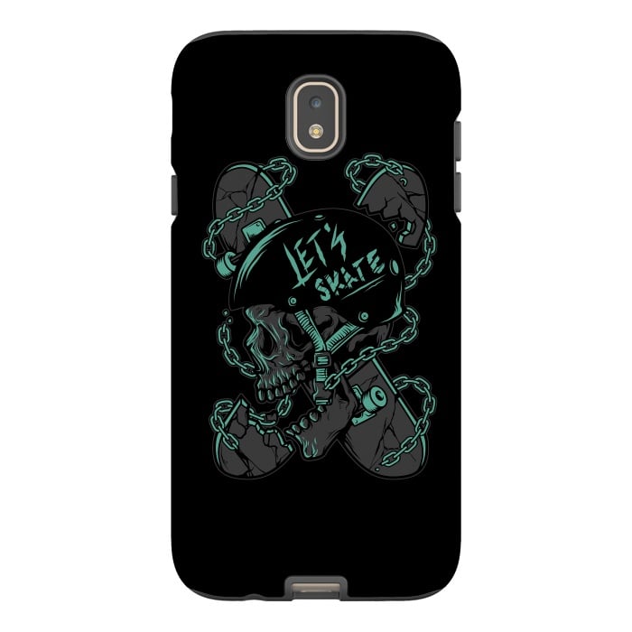 Galaxy J7 StrongFit Skullboarder by Afif Quilimo