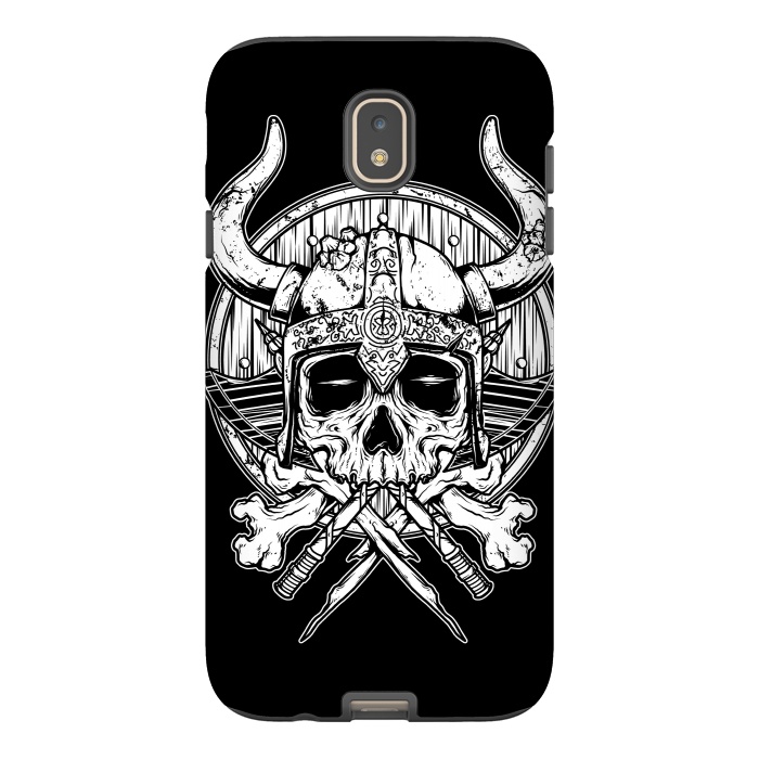 Galaxy J7 StrongFit Skull Viking by Afif Quilimo
