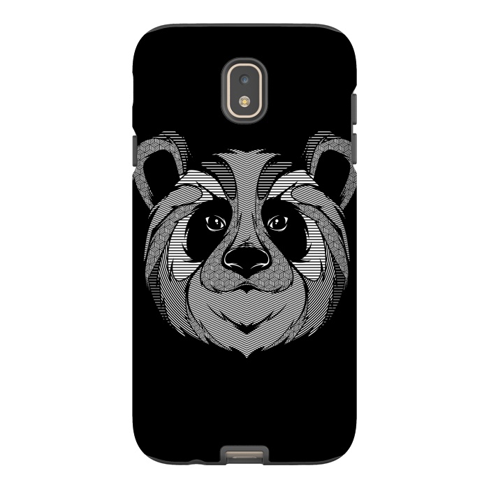 Galaxy J7 StrongFit Panda Zentangle by Afif Quilimo