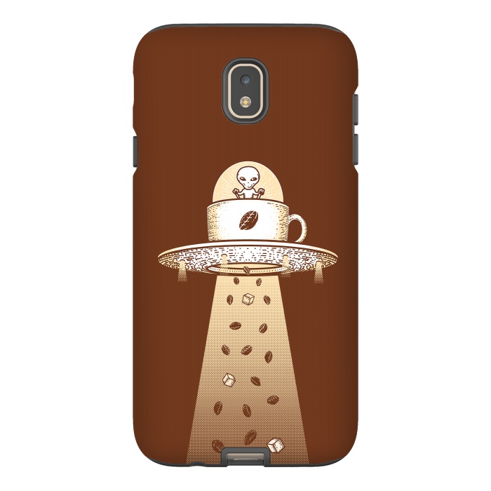 Galaxy J7 StrongFit Alien Coffee Invasion by Afif Quilimo