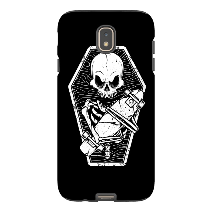 Galaxy J7 StrongFit Skull Until the End by Afif Quilimo