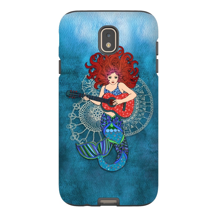 Galaxy J7 StrongFit Musical Mermaid by Micklyn Le Feuvre