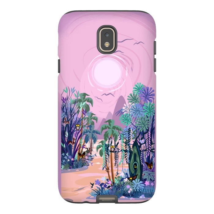 Galaxy J7 StrongFit The Eyes of the Enchanted Misty Forest by BluedarkArt
