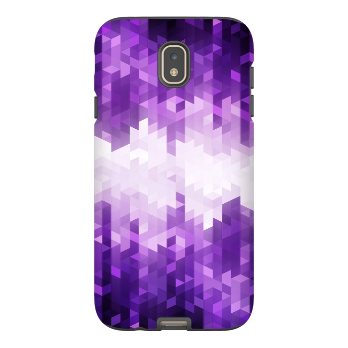 Galaxy J7 StrongFit Ultra Violet Pattern I by Art Design Works