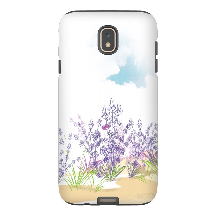 Galaxy J7 StrongFit Lavender flower by Bledi