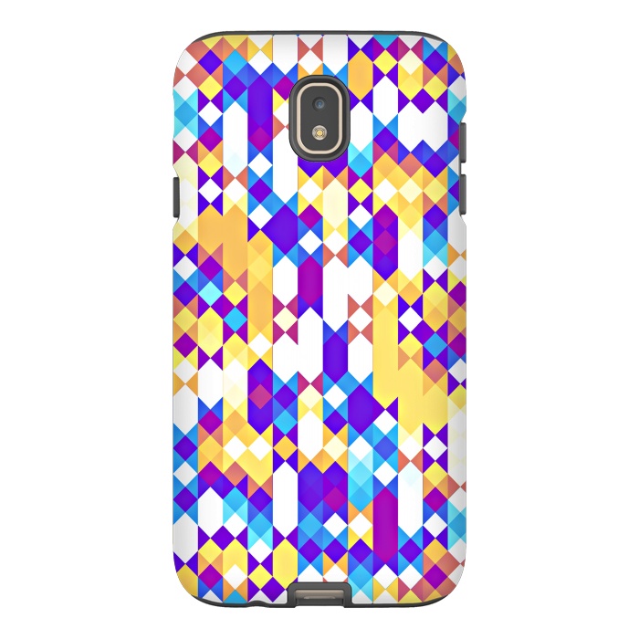 Galaxy J7 StrongFit Colorful Pattern I by Art Design Works