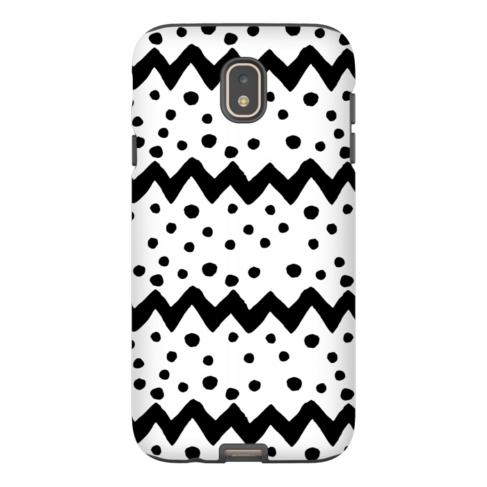 Galaxy J7 StrongFit Nordic pattern by Laura Nagel