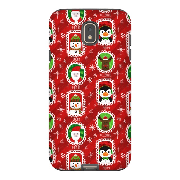 Galaxy J7 StrongFit Santa and Friends by Noonday Design
