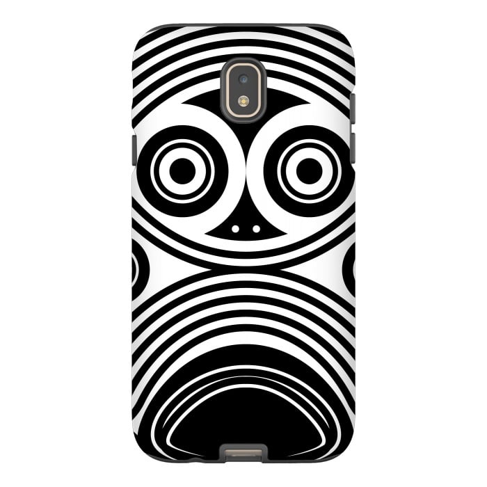 Galaxy J7 StrongFit scary owl eyes by TMSarts
