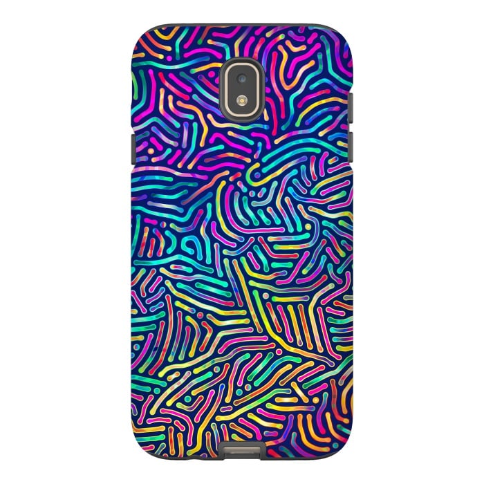 Galaxy J7 StrongFit Colorful Puzzle Pattern by Art Design Works