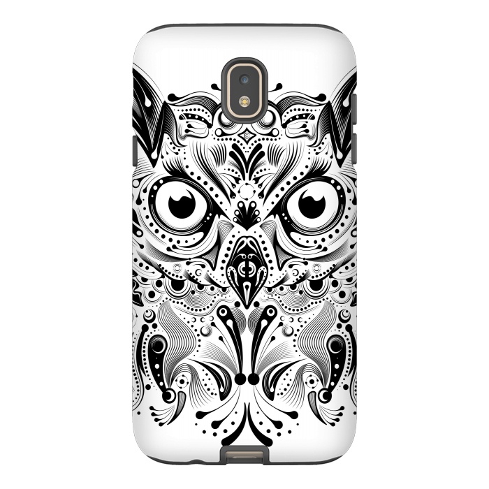 Galaxy J7 StrongFit tribal owl by Ancello