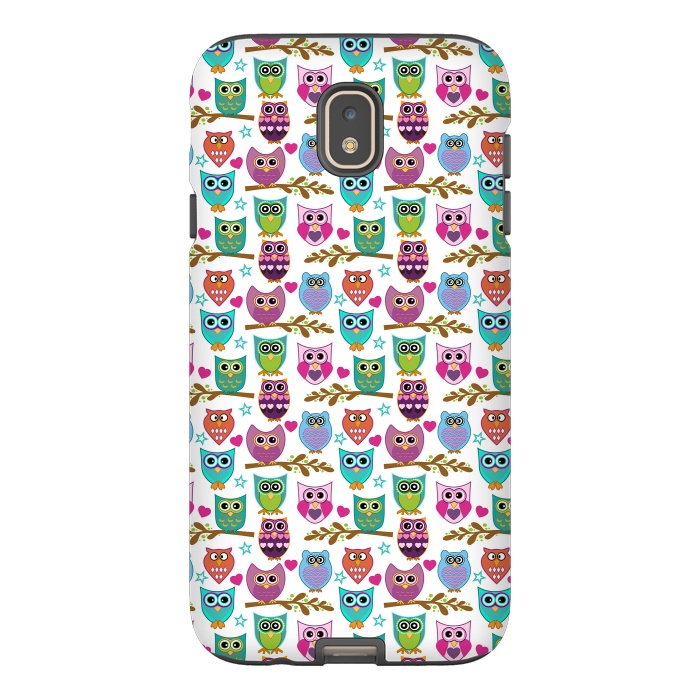 Galaxy J7 StrongFit happy owls by Ancello