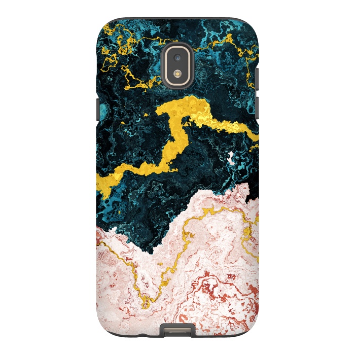 Galaxy J7 StrongFit Abstract Marble VI by Art Design Works