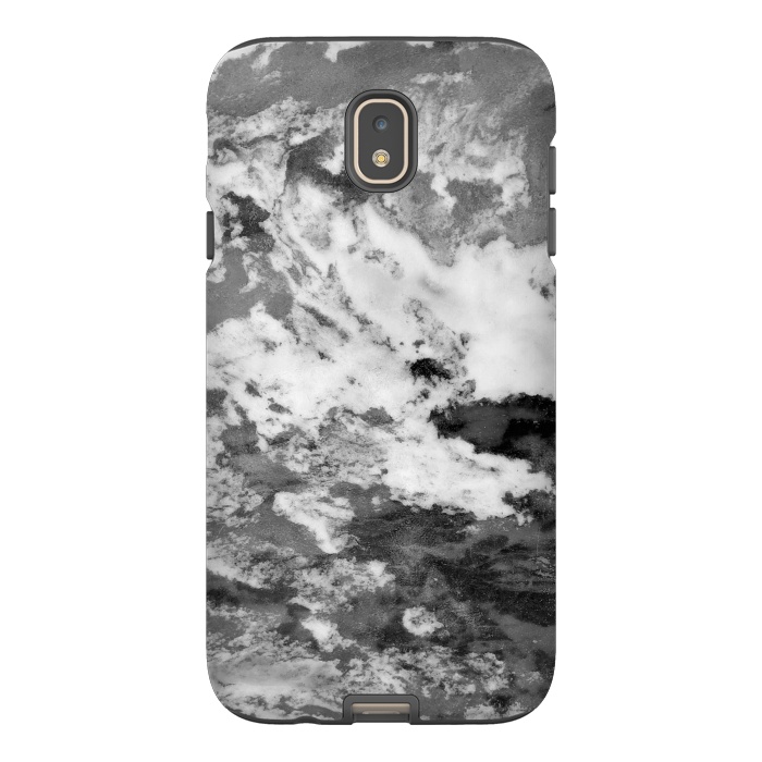 Galaxy J7 StrongFit Black and White Marble Mountain III by amini54