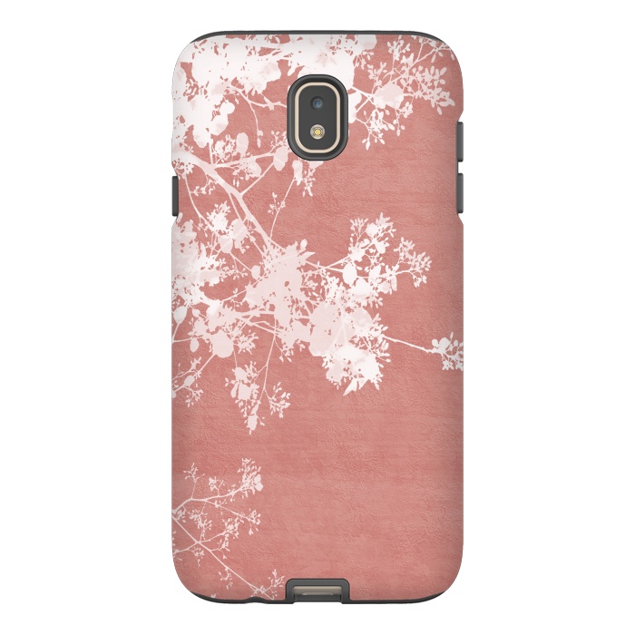 Galaxy J7 StrongFit  Flowering Tree on Red by amini54