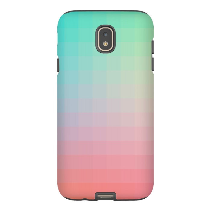 Galaxy J7 StrongFit Gradient, Pink and Teal by amini54