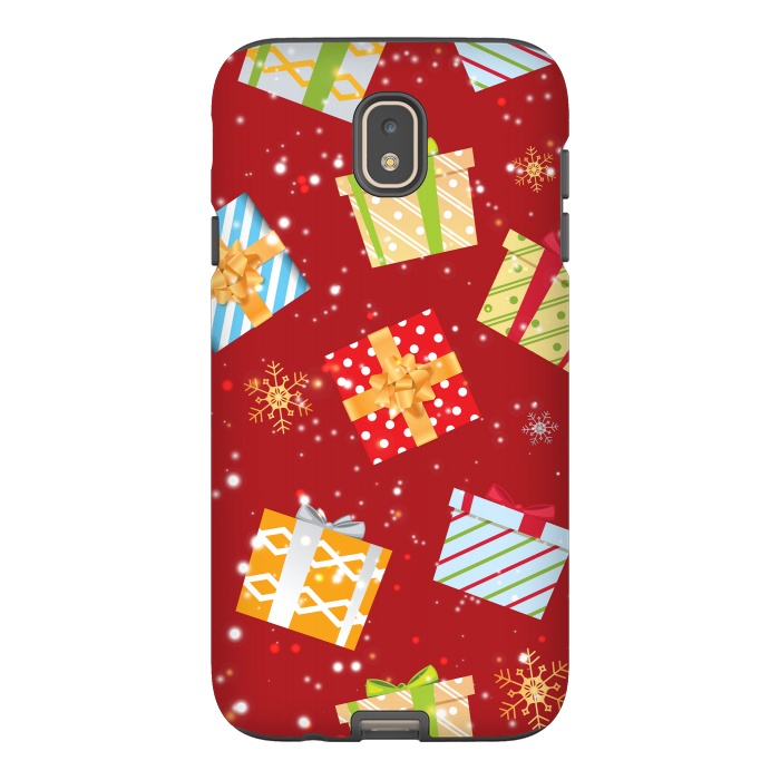 Galaxy J7 StrongFit Christmas gifts pattern by Bledi