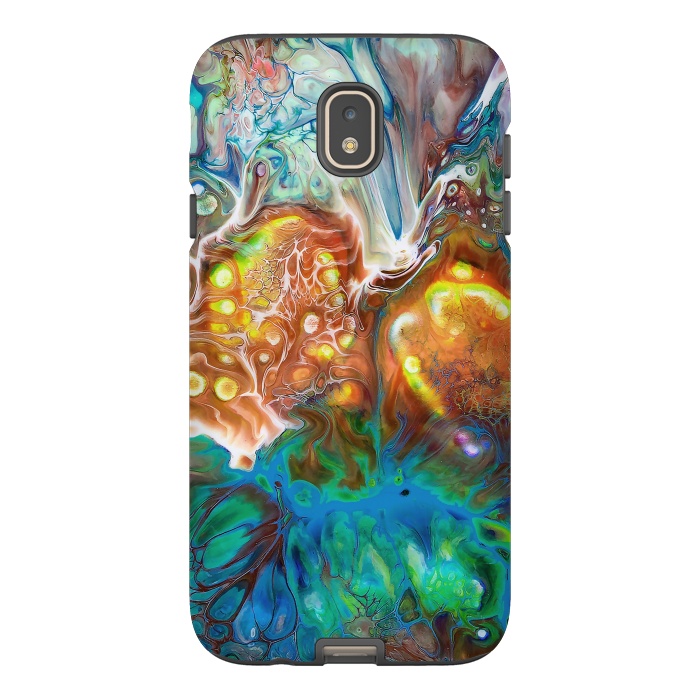 Galaxy J7 StrongFit Abstract Crossfire by Creativeaxle