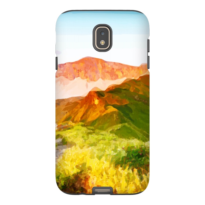 Galaxy J7 StrongFit Forest Mountain by Creativeaxle