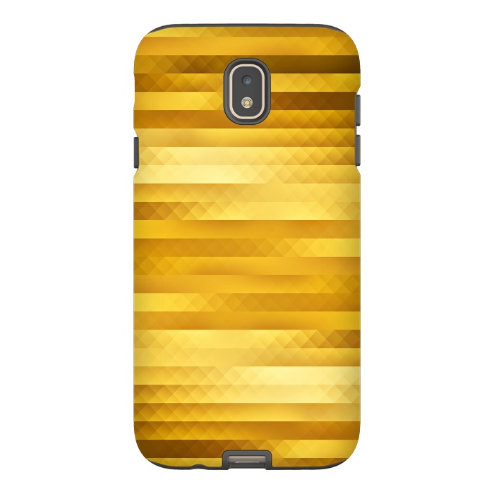 Galaxy J7 StrongFit Gold Color Pattern by Art Design Works
