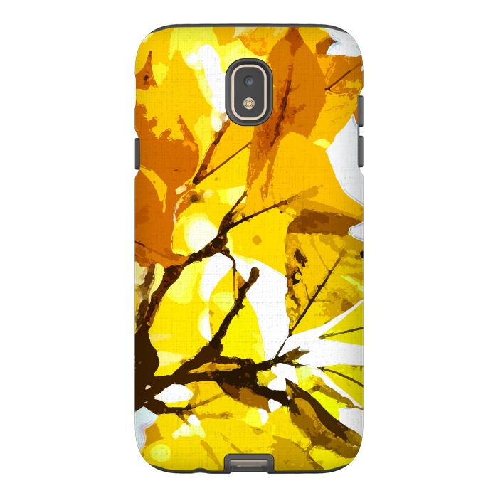 Galaxy J7 StrongFit Autumn colors, leaves #oil #on #canvas by Bledi
