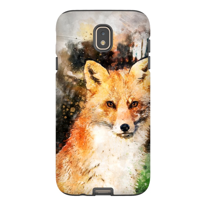 Galaxy J7 StrongFit Clever Fox by Creativeaxle