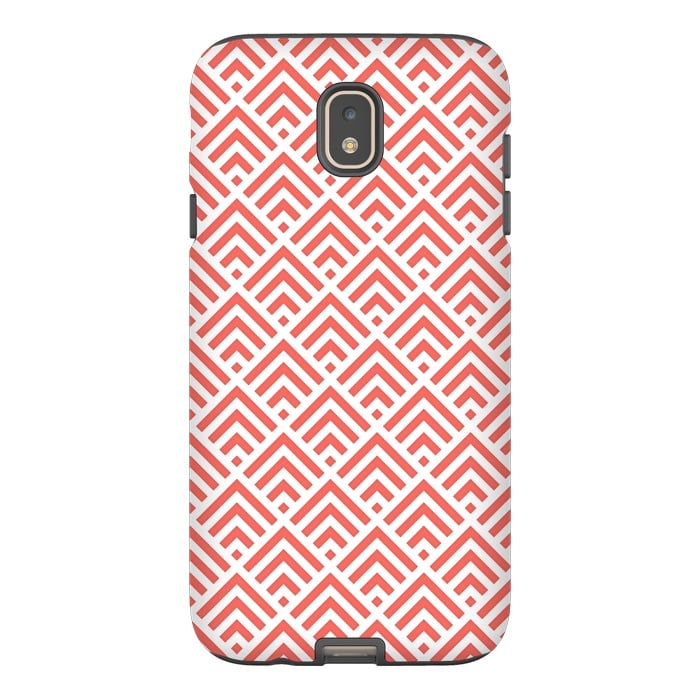 Galaxy J7 StrongFit Living Coral Pattern II by Art Design Works