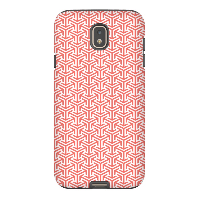 Galaxy J7 StrongFit Living Coral Pattern IV by Art Design Works