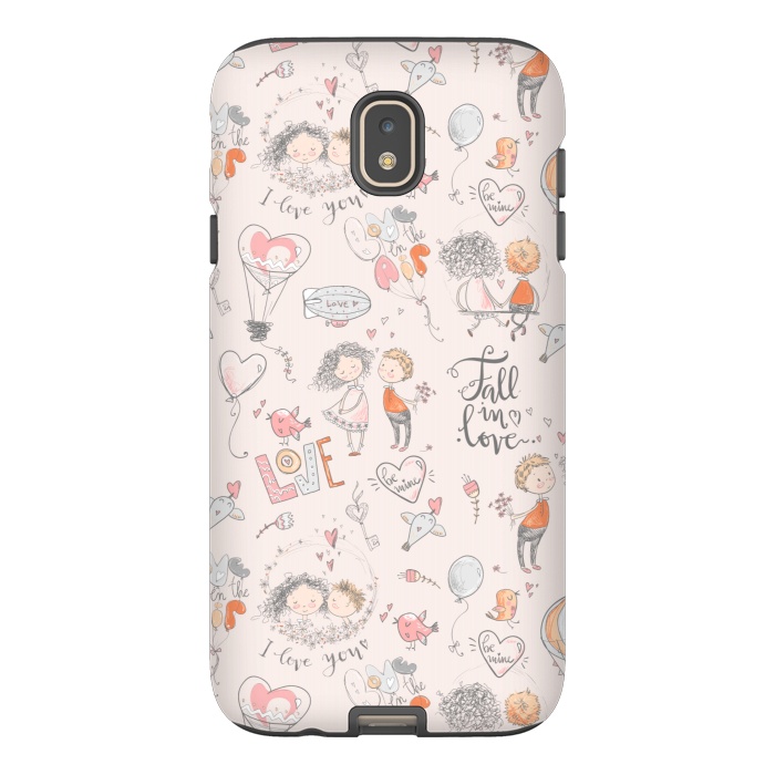 Galaxy J7 StrongFit Fall in love- happy valentines day by  Utart