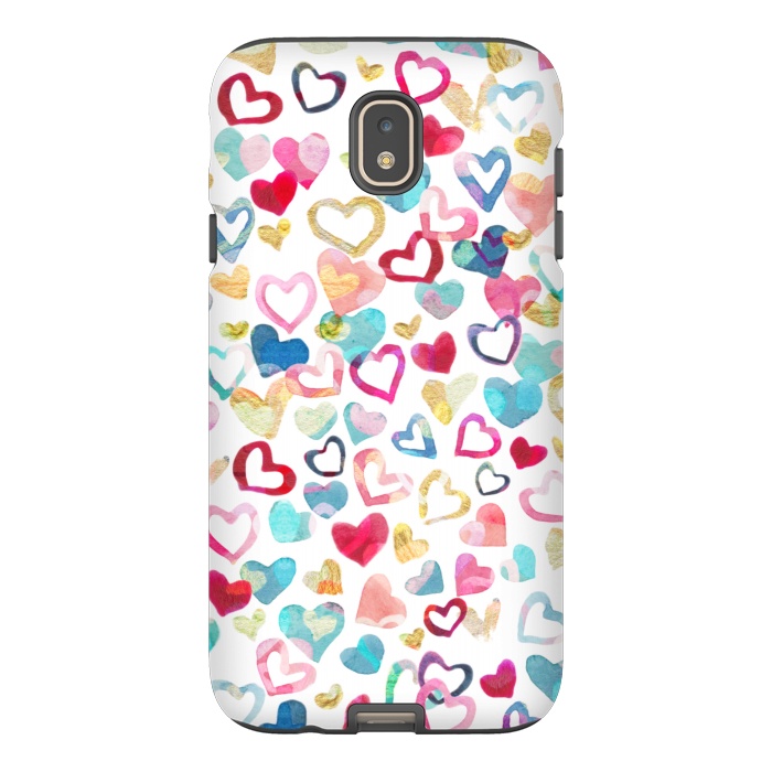 Galaxy J7 StrongFit Painted Love by gingerlique