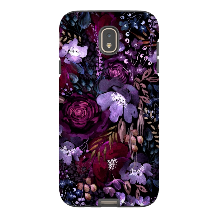 Galaxy J7 StrongFit Deep Floral Chaos by Anis Illustration