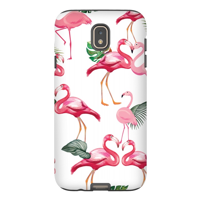 Galaxy J7 StrongFit Flamingos Love Pattern by Bledi