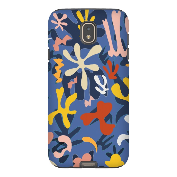 Galaxy J7 StrongFit Colorful Matisse inspired colorful pattern by Oana 