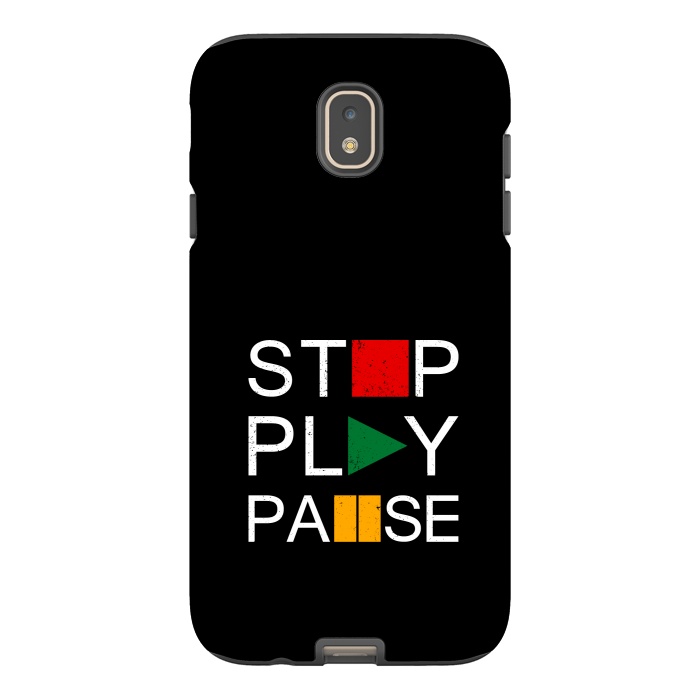 Galaxy J7 StrongFit stop play pause by TMSarts