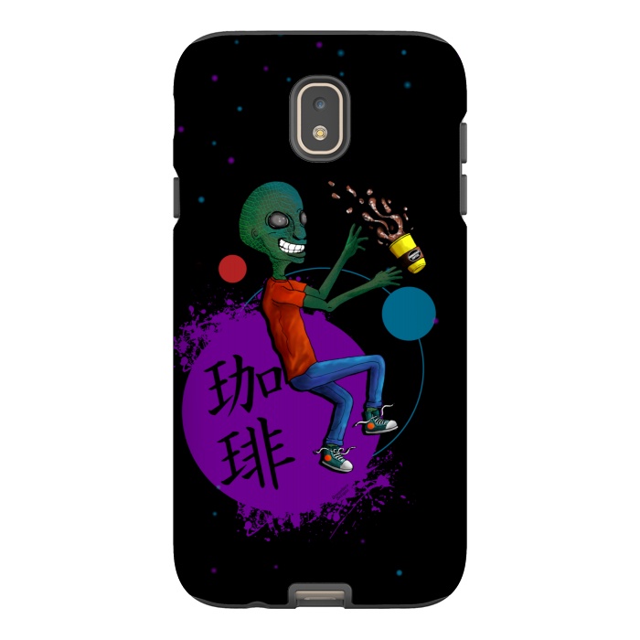 Galaxy J7 StrongFit Galactic Soy Latte by Gringoface Designs