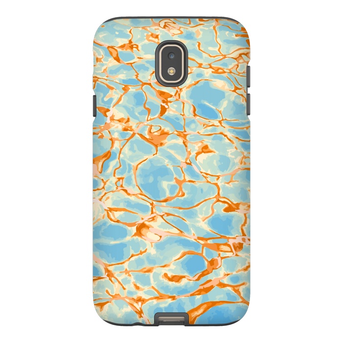 Galaxy J7 StrongFit Abstract Water by Creativeaxle