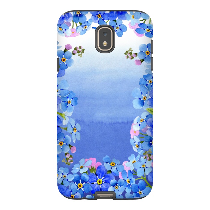 Galaxy J7 StrongFit Forget me not - Floral Spring Dream by  Utart